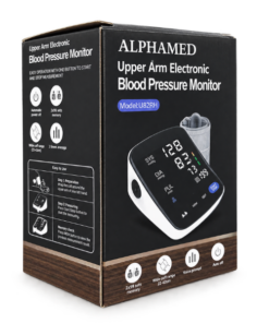 Máy đo huyết áp bắp tay tự động Alphamed U82RH