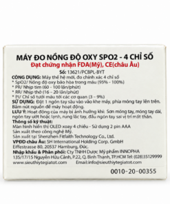 Máy đo nồng độ oxy SpO2 Dr. O2 Express+