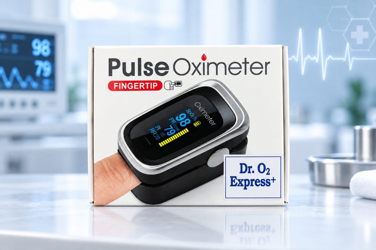 Máy đo nồng độ oxy SpO2 Dr. O2 Express+