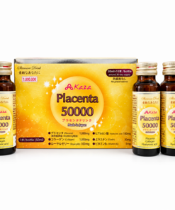 Nước uống làm đẹp da Placenta 50000 Akaza (Hộp 10 lọ)