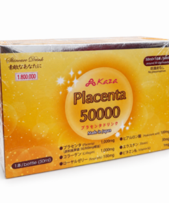 Nước uống làm đẹp da Placenta 50000 Akaza (Hộp 10 lọ)