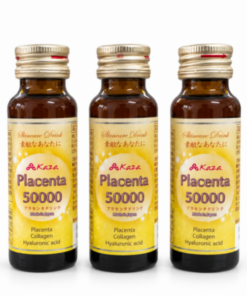 Nước uống làm đẹp da Placenta 50000 Akaza (Hộp 10 lọ)