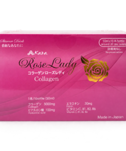 Nước uống làm đẹp da Rose Lady Collagen Akaza (Hộp 10 lọ)