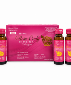Nước uống làm đẹp da Rose Lady Collagen Akaza (Hộp 10 lọ)